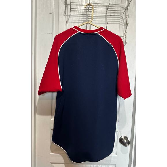 VTG Minnesota Twins MLB True Fan Baseball Blue Jersey Size Large Stitched - Picture 2 of 6